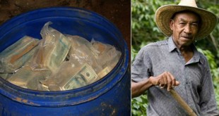Increible!! . Granjero encuentra enterrados $600 millones del ‘tesoro’ de Pablo Escobar.