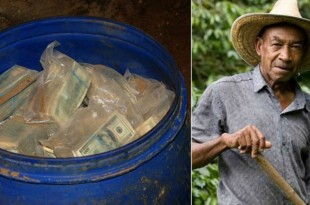 Increible!! . Granjero encuentra enterrados $600 millones del ‘tesoro’ de Pablo Escobar.