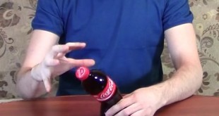 Aprende cómo hacer el truco de la gaseosa que se dobla con la mente